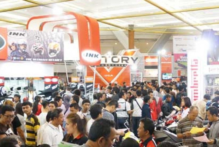 Pameran motor Indonesia Motorcycle Show digelar 29 Oktober-2 November 2014.