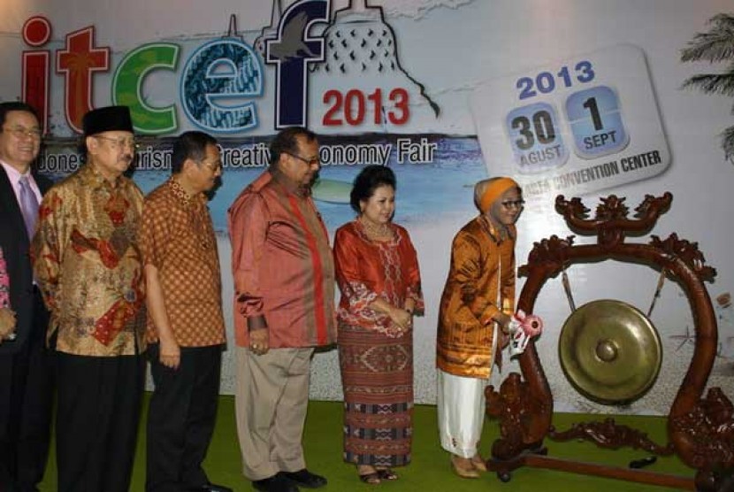 Pameran Pariwisata Indonesia Tourism and Creative Economi Fair (ITCEF) 2013 di Jakarta
