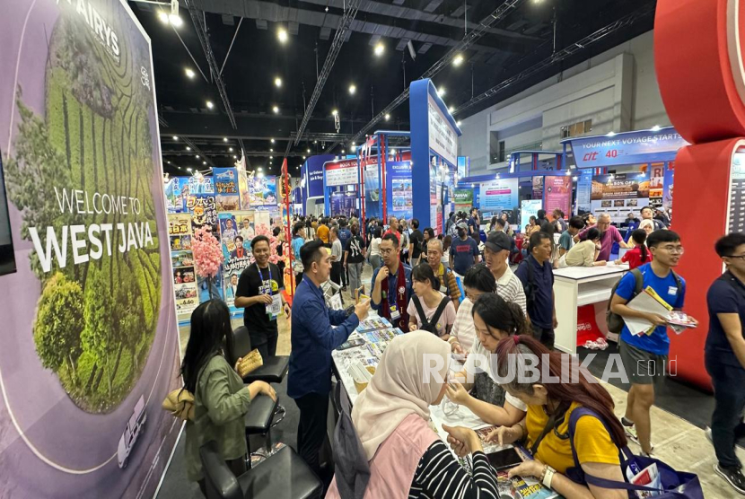Pameran pariwisata terbesar di Asia Tenggara di Malaysia International Trade and Exhibition Centre (MITEC), Kuala Lumpur,