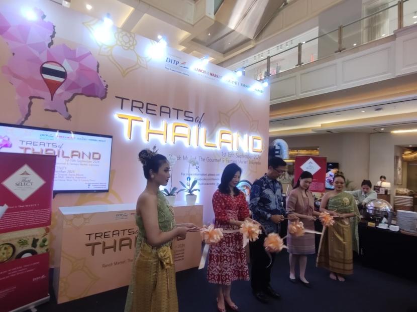 Pameran produk makanan Treats of Thailand 2024 digelar di Grand Indonesia, Jakarta, pada 1-15 September 2024.