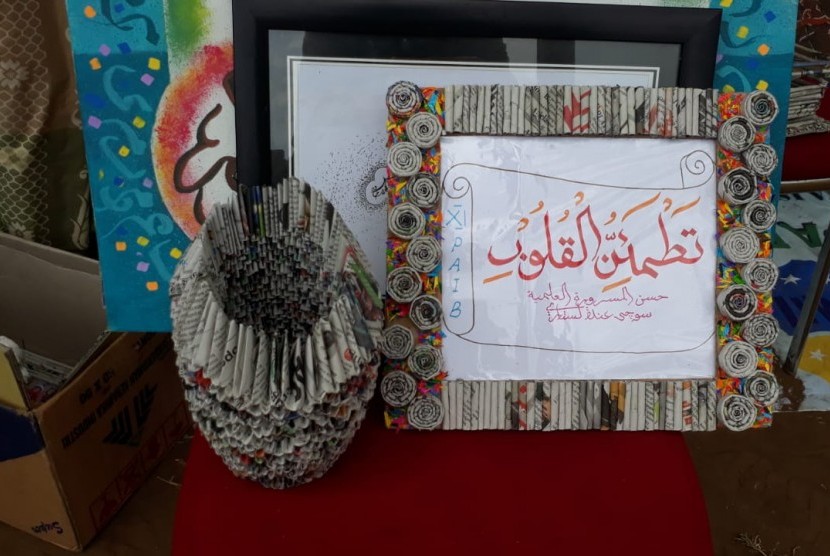 Pameran produk pesantren. Foto Ilustrasi