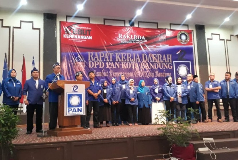 PAN Kota Bandung menggelar rapat kerja daerah (Rakerda) 