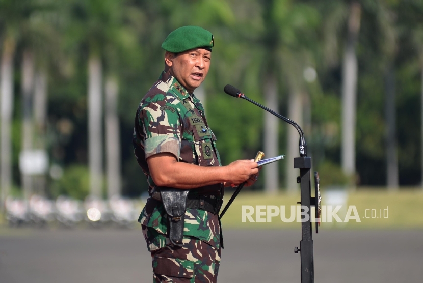Mantan pangdam Jaya Mayjen TNI Teddy Lhaksmana ditunjuk menjadi Wakil Kepala BIN