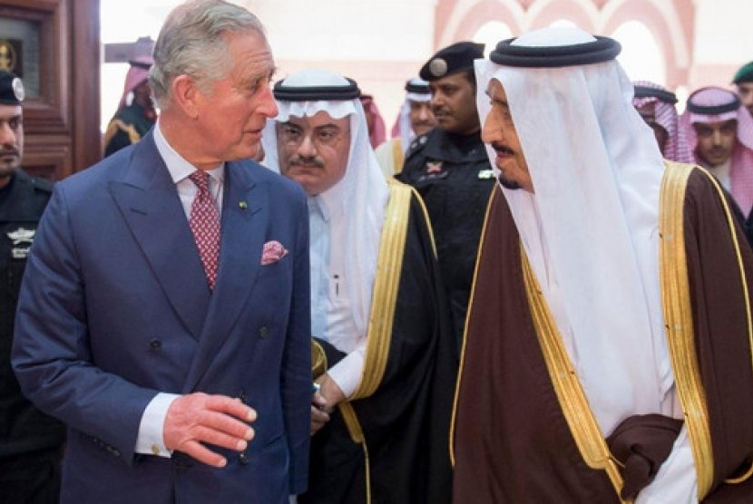 Pangeran Charles diterima Raja Salman, Selasa (10/2)