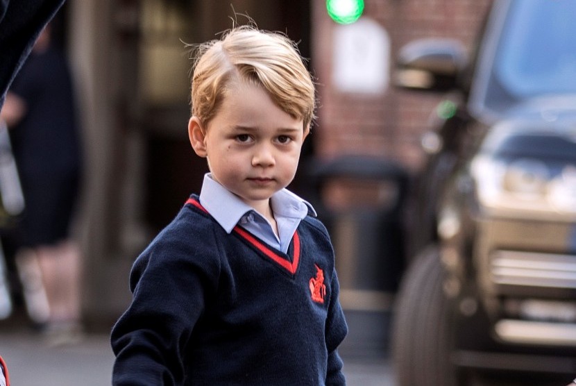 Pangeran George yang masih berusia tujuh tahun digambarkan sebagai sosok anak manja di serial komedi satire HBO Max, The Prince.