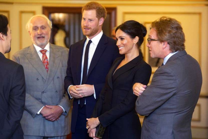 Pangeran Harry dan Meghan Markle.