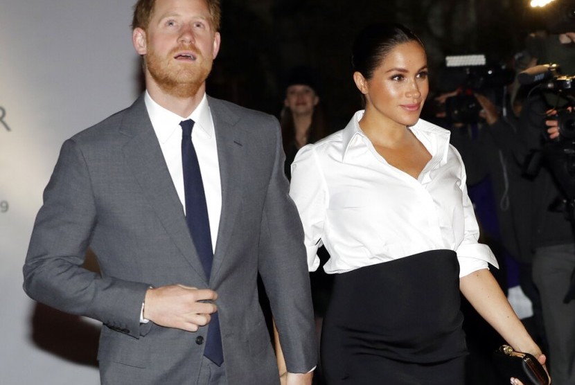 Pangeran Harry dan Meghan Markle.