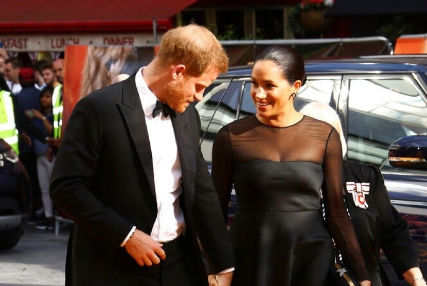 Pangeran Harry dan Meghan Markle.