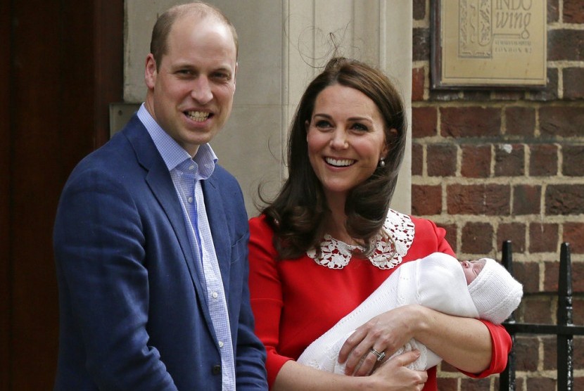 Pangeran William dan Kate Middleton.