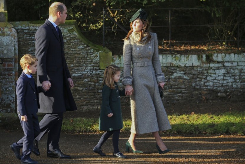 Pangeran William dan keluarganya.