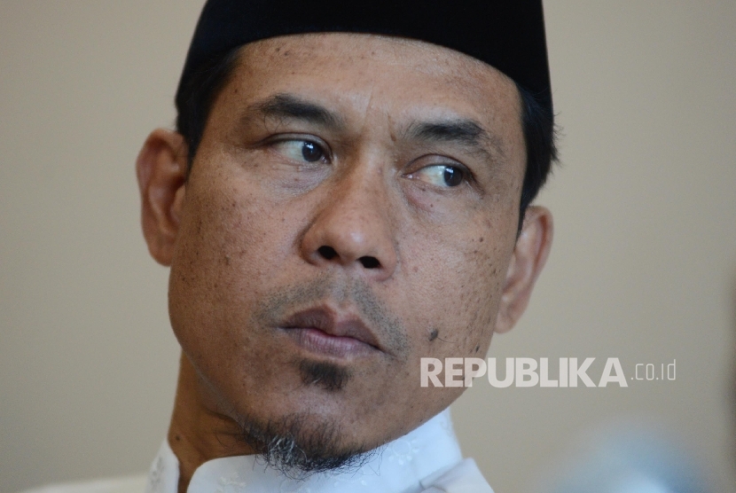 Eks Sekum FPI Munarman divonis 3 tahun pejara oleh majelis hakim PN Jaktim, Rabu (6/4/2022)