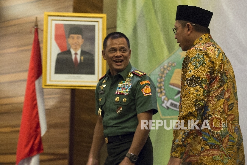 Panglima Jenderal Tentara Nasional Indonesia Gatot Nurmantyo.