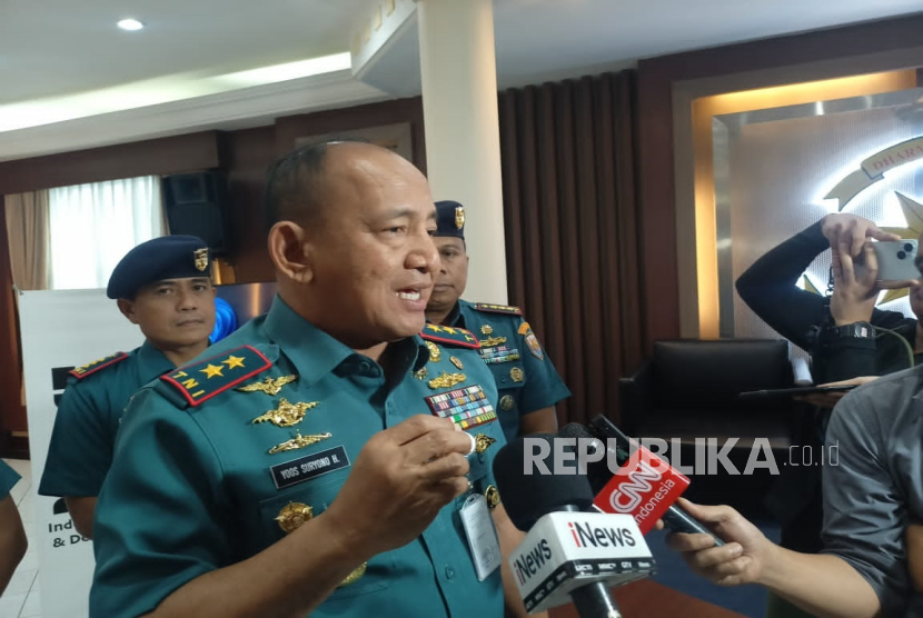 Panglima Komando Armada (Pangkoarmada) I Laksamana Muda (Laksda) TNI Yoos Suryono Hadi.