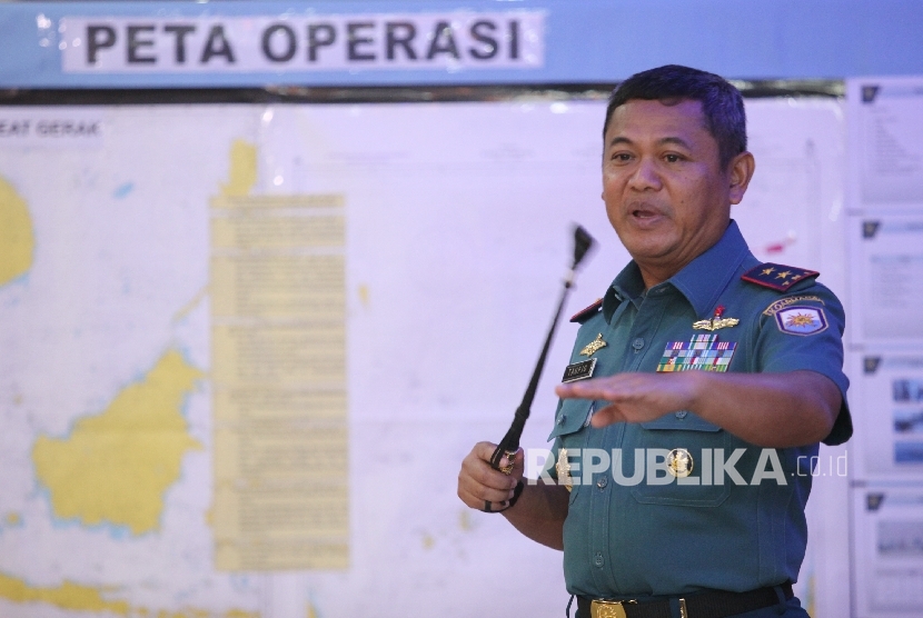 Indonesian Western Fleet Commander Rear Admiral Achmad Taufiqoerrohman