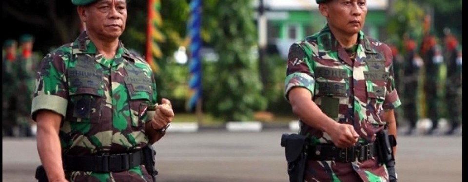 Panglima Komando Cadangan Strategis TNI Angkatan Darat (Pangkostrad) Letjen TNI Pramono Edhie Wibowo