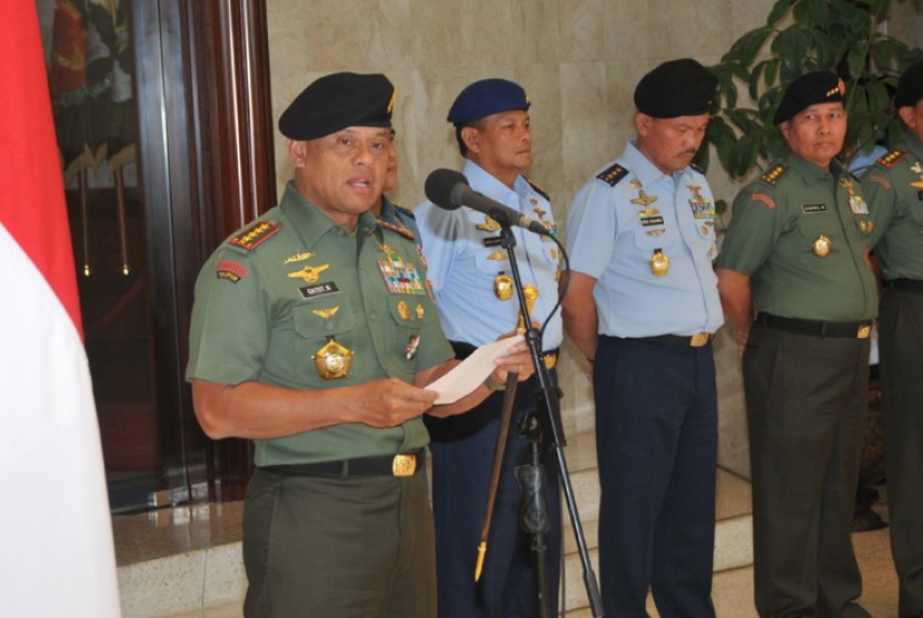 Panglima TNI Jenderal Gatot Nurmantyo.