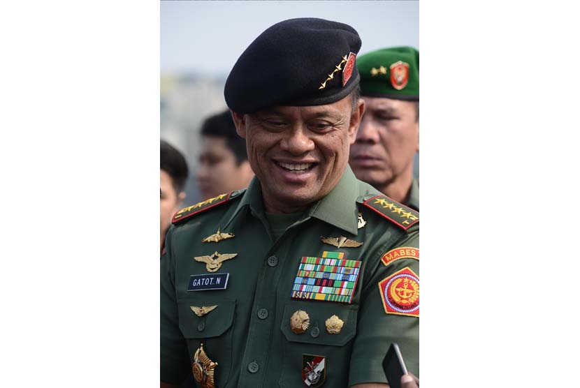 Panglima TNI Jenderal Gatot Nurmantyo. 