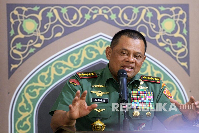 TNI Commander General Gatot Nurmantyo