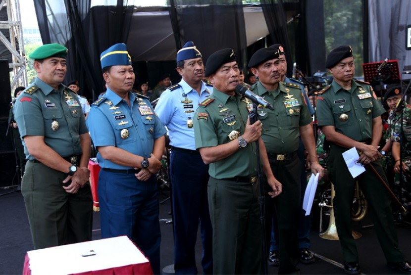 Panglima TNI Jenderal Moeldoko.