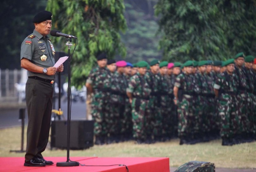 Panglima TNI Jenderal Moeldoko.