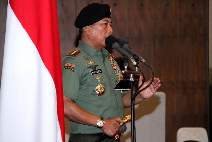 Panglima TNI Jenderal Moeldoko.