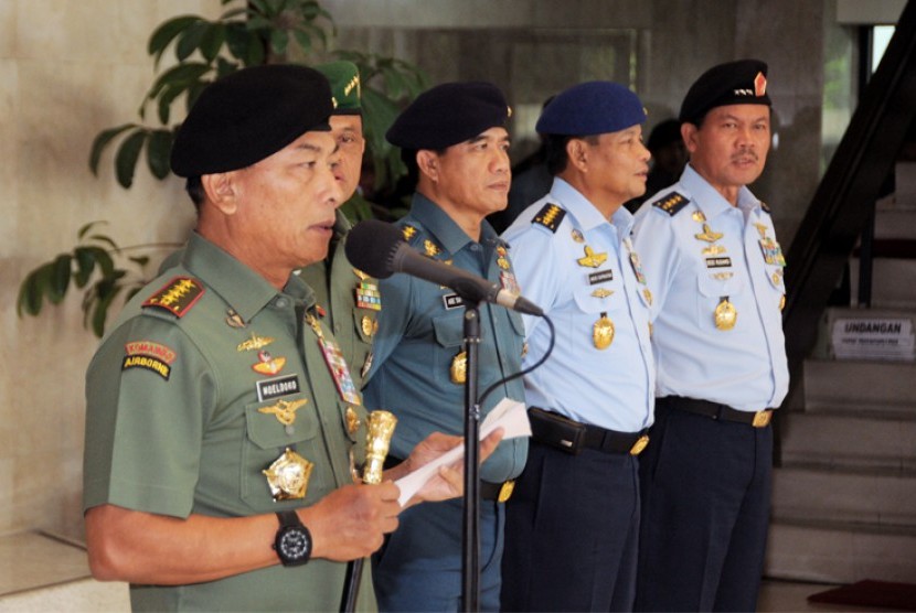 Panglima TNI Jenderal Moeldoko.