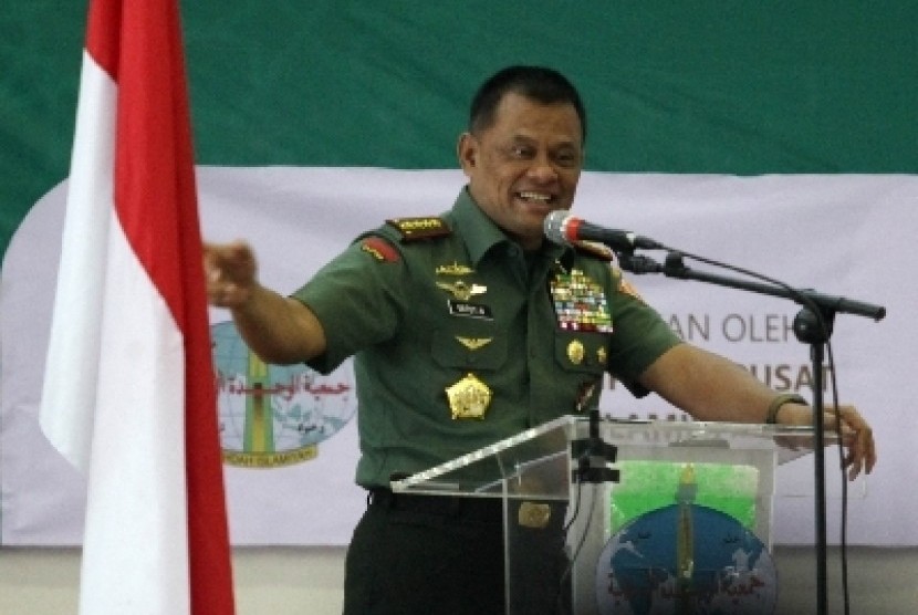 Panglima TNI Jenderal TNI Gatot Nurmantyo. 