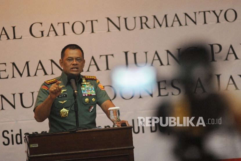   Panglima TNI Jenderal (TNI) Gatot Nurmantyo 