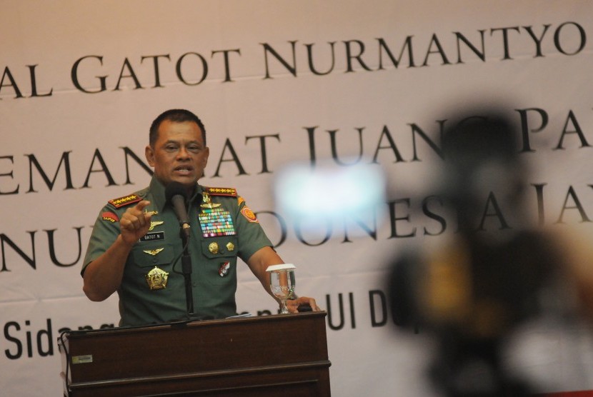 Panglima TNI Jenderal (TNI) Gatot Nurmantyo.