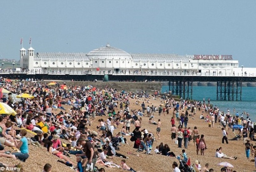 Pantai Brighton INggris