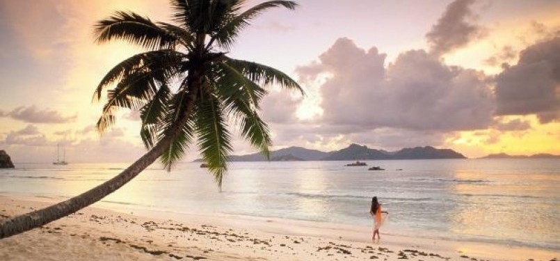 Pantai di Seychelles