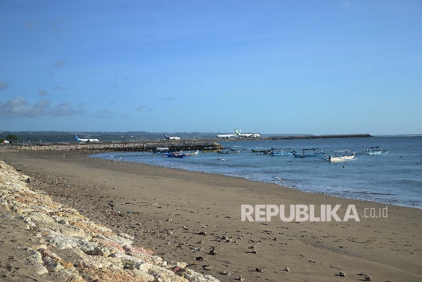 Pantai Kuta Bali. (Republika/Musiron)
