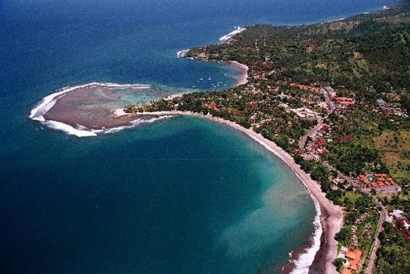 Pantai Senggigi, Lombok, (ilustrasi)