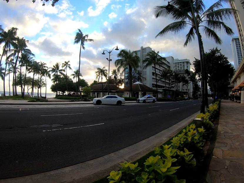 Hawaii merupakan rumah yang nyaman untuk umat Islam. Salah satu pemandangan Pantai Wakiki di Hawaii. 