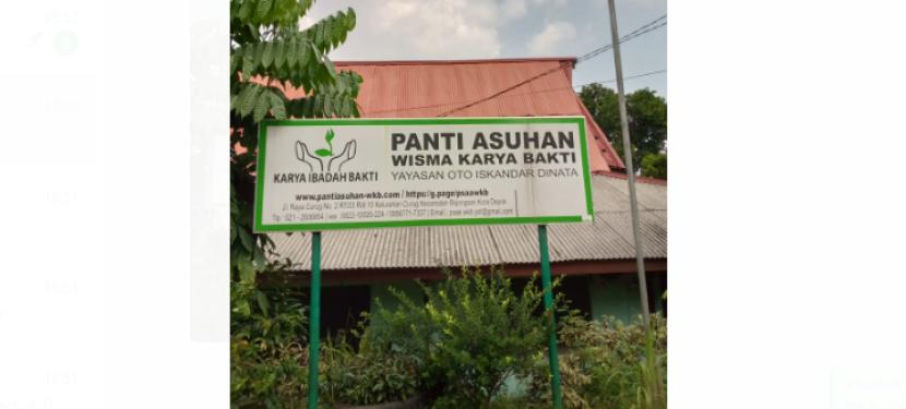 Panti Asuhan Wisma Karya Bakti di Kecamatan Bojongsari, Kota Depok. Domba milik anak-anak panti asuhan di Depok dicuri orang dan disisakan jeroan.