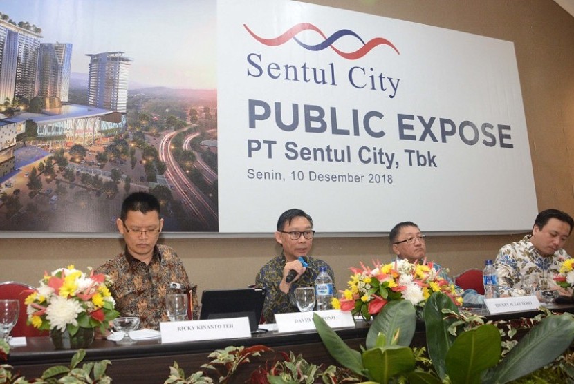 Paparan publik manajemen PT Sentul City Tbk.
