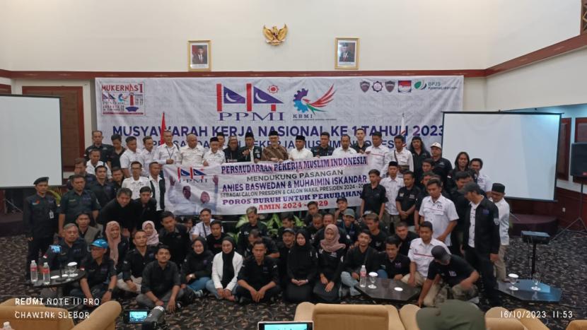 Para aktivis Pekerja Muslim Indonesia. (ilustrasi)