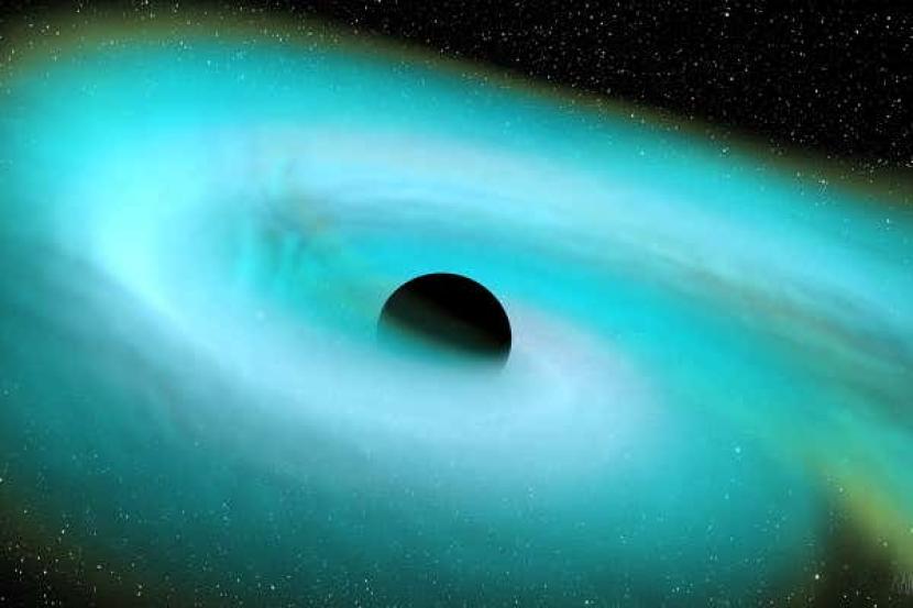 Para astronom mendeteksi lubang hitam yang melahap bintang neutron. 