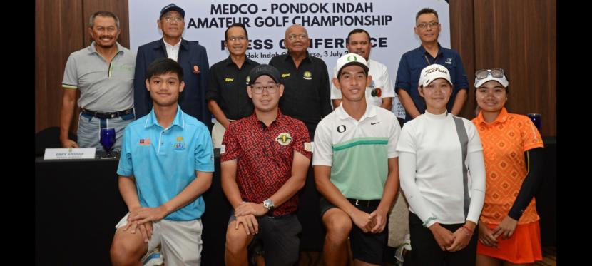 Para atlet golf Indonesia siap berkompetisi di Medco-Pondok Indah Amateur Golf Championship 2023 yang akan diselenggarakan di Pondok Indah Golf Course, Jakarta, 4-6 Juli. 