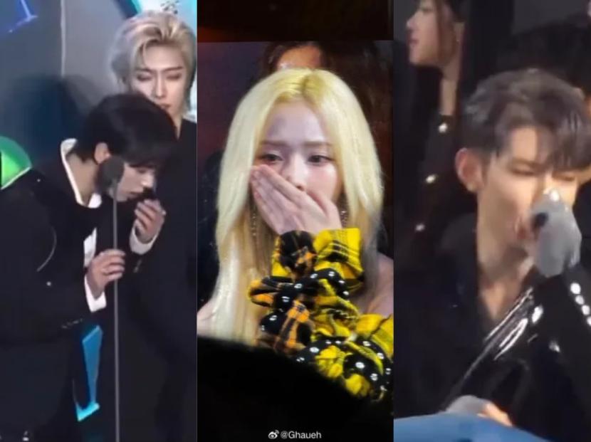 Para idol K-pop yang datang ke Hanteo Music Awards diduga kebauan karena ada penonton yang pup di celana. 