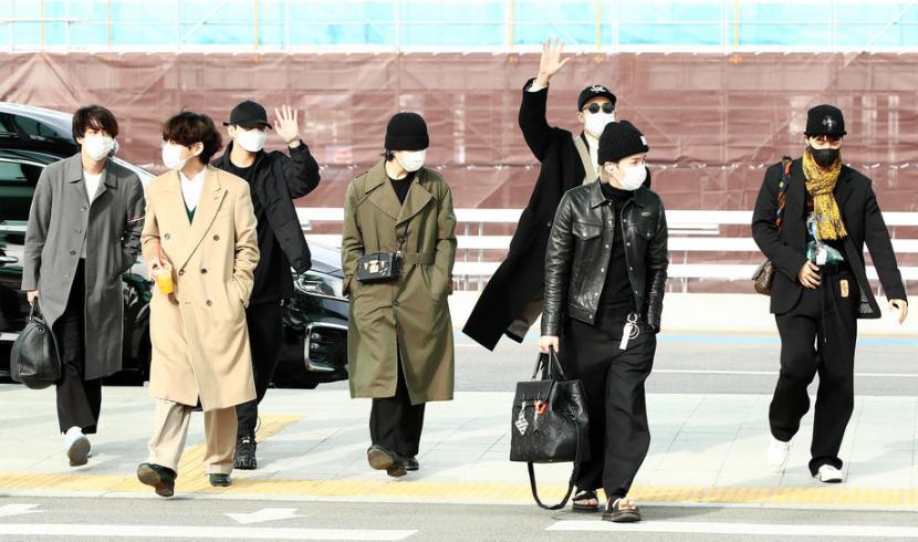 Suga, Jin, dan RM sembuh dari Covid-19 dan sudah bebas dari karantina (Foto: Grup BTS)