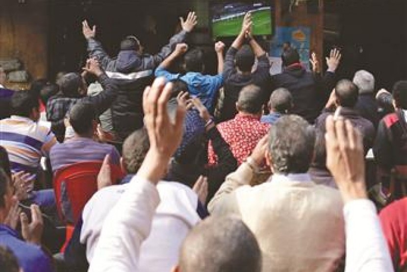 Para pecinta sepak bola di Mesir harapkan perubahan di tangan Presiden Muhammad Mursi