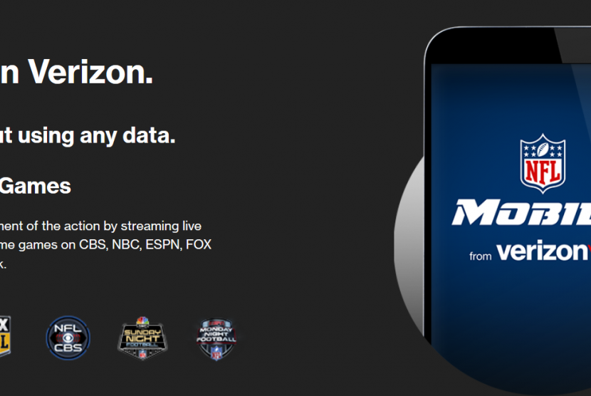 Para Pelanggan Verizon Bisa Saksikan NFL Tanpa Menggunakan Kuota.