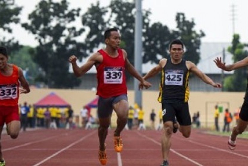 Para pelari 100 m Indonesia