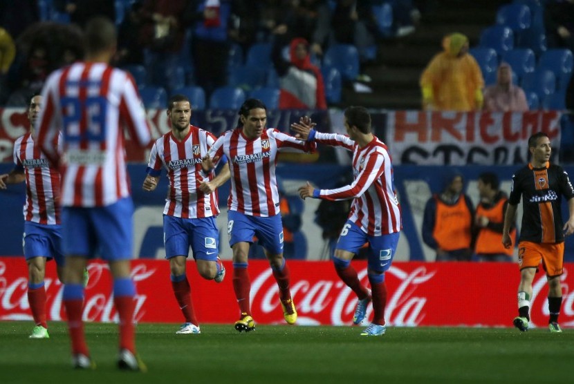 Para pemain Atletico Madrid.