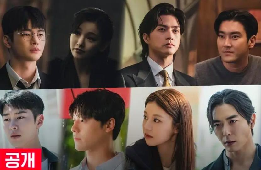 Para pemain drama Deaths Game. Drama ini menjadi trending karena diperankan oleh banyak bintang terkenal Korea Selatan.
