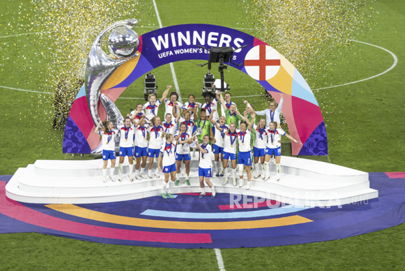 Inggris Pertahankan Gelar Juara Piala Eropa Wanita, Kalahkan Spanyol Lewat Adu Penalti
