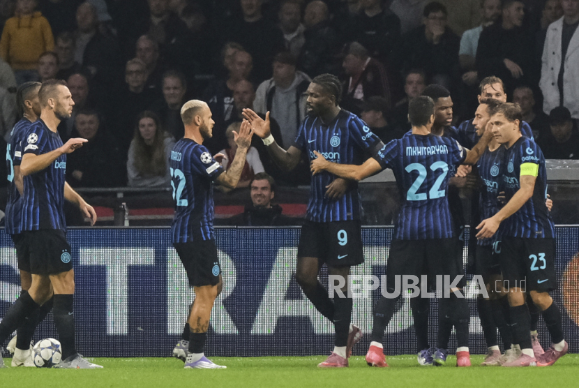 Thuram Borong Dua Gol, Inter Milan Jinakkan Ajax di Liga Champions