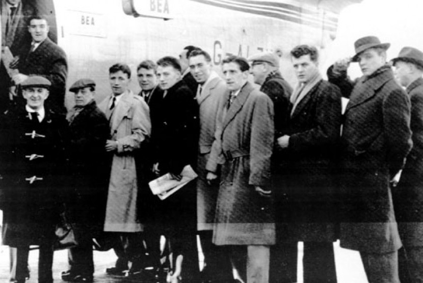 Para pemain Manchester United yang tewas dalam kecelakaan di Muenchen, 6 Februari 1958