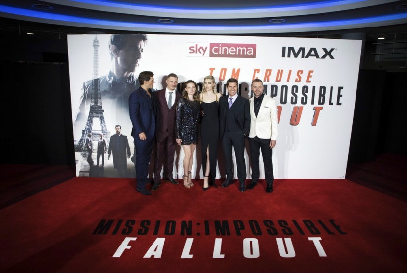 Para pemain Mission: Impossible-Fallout.